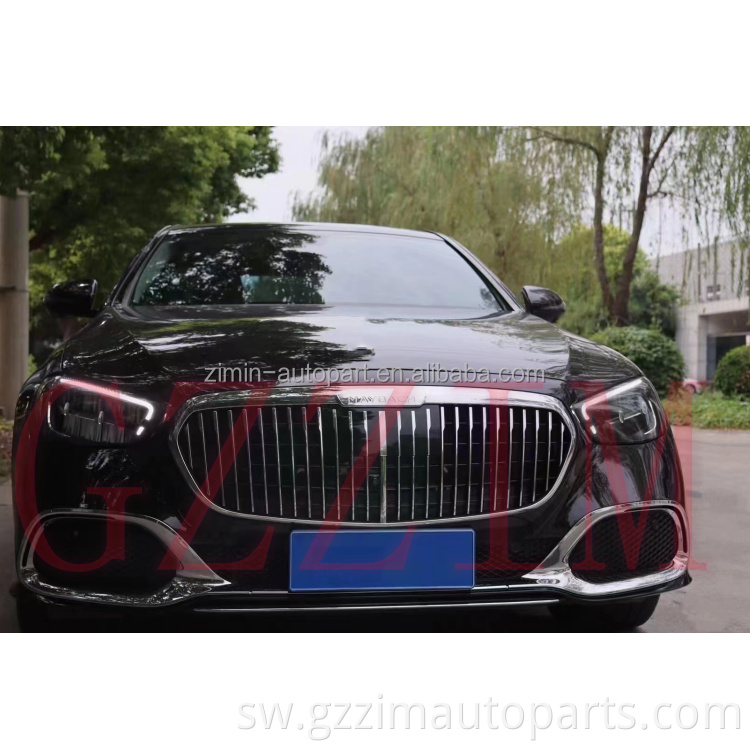 PP Plastiki Mbele & Nyuma ya Kitengo cha Mwili Iliyorekebishwa kwa E Darasa W213 2021